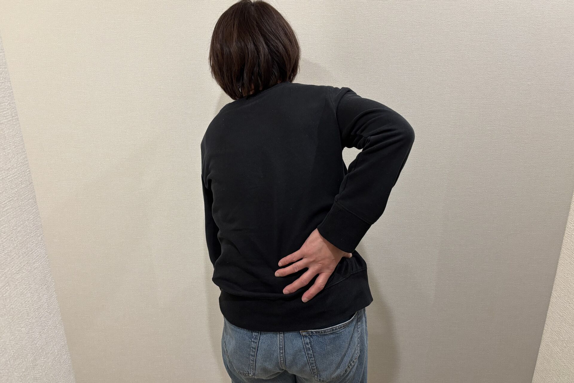 長年の腰のつらさが軽く
