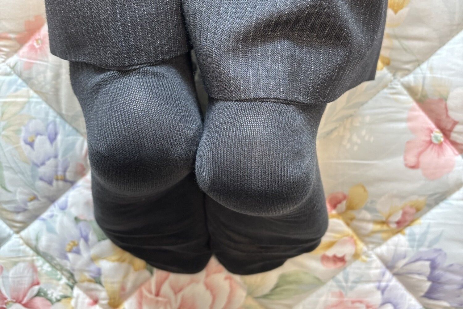足の長さが揃い驚きの変化